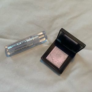 iridescent/holographic eyeshadow duo (Nars & Danessa Myricks)